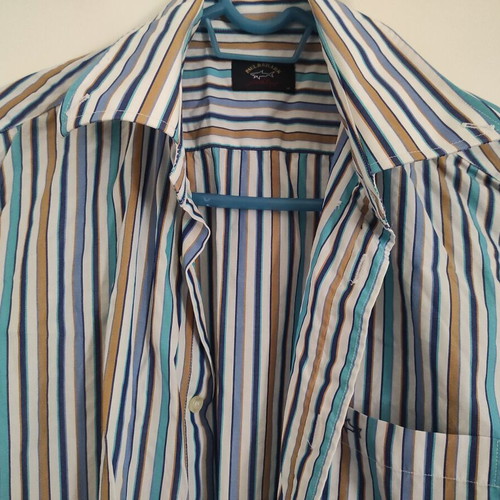 Paul and Shark men's shirt No 41 /L like new, multicolored