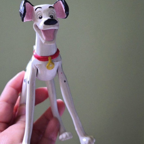 Pongo figure 1990 Disney collectible vintage used