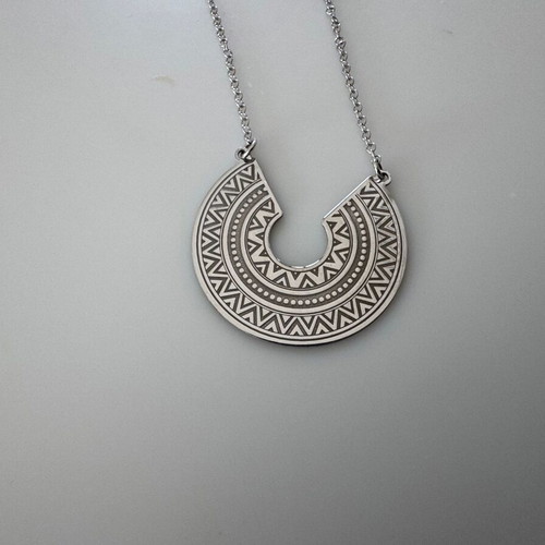 Boho Silver 925 Pendant Vogue new with Chain