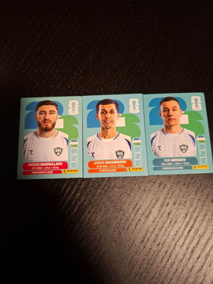 Αυτοκόλλητα Παικτών Ουζμπεκιστάν FIFA World Cup 2026 Καινούργια
