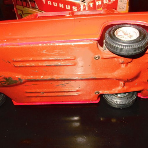 Opel Kadett wind-up toy used from Elvip 70s with box