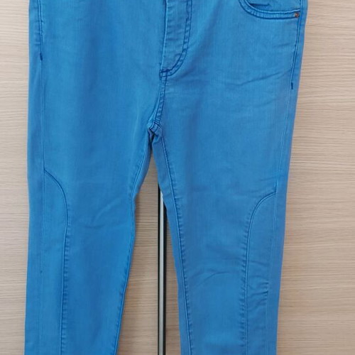 Zara fitted pants blue-purple like new, size M