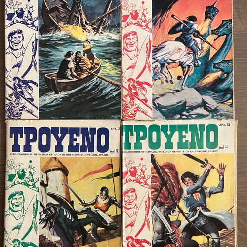 Troueno used pack 39 issues + 6 without covers