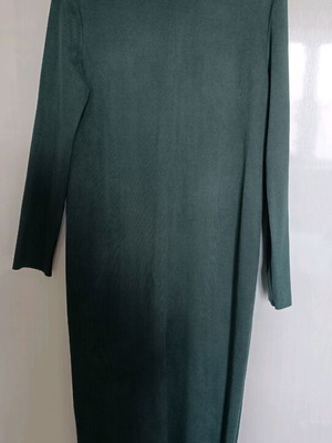 Zara dress cypress color with nice fit like new