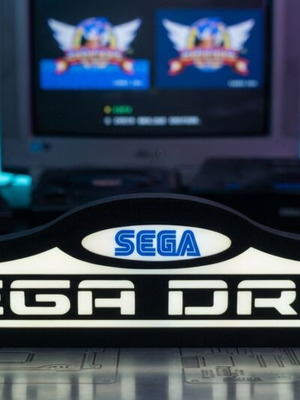 Sega Mega Drive Light Like New, USB Powered with Switch