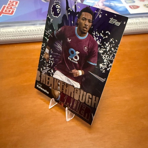 Topps Premier League 2026 Breakthrough Baller cards pack of 5 new