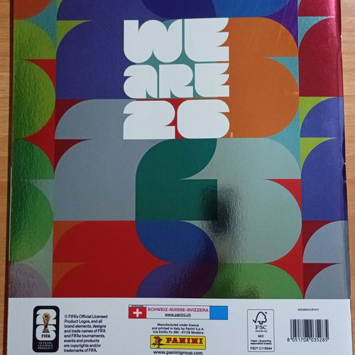 Panini World Cup 2026 United Edition sticker album, Swiss version