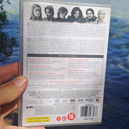 Game of Thrones Σεζόν 3 σετ DVD με ελληνικούς υπότιτλους
