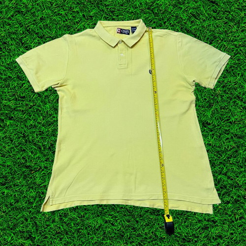 Chaps Ralph Lauren yellow polo shirt XL used