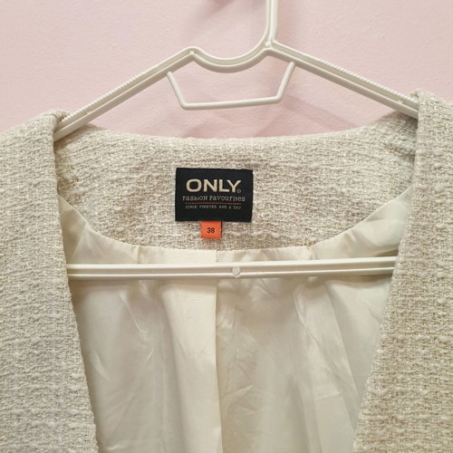 White Only jacket used with lining