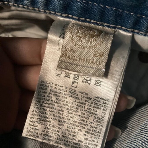 Diesel light blue skinny men's jeans size 28 used vintage