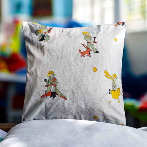 Little Prince Pillowcase 45x45 cm eco text fabric new