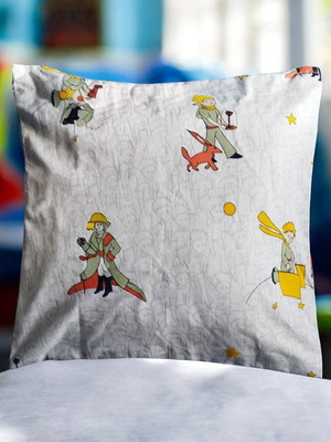 Little Prince Pillowcase 45x45 cm eco text fabric new