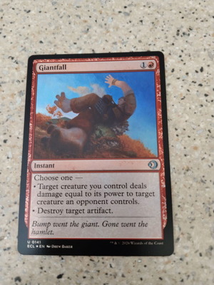 Magic the Gathering Giantfall foil new