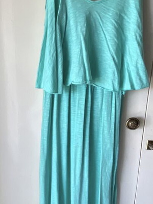 Turquoise maxi dress size S like new by Cento Fashion