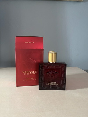 Versace Eros Flame Eau de Parfum 100 ml like new, men's fragrance