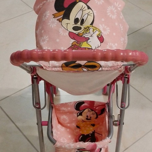 Doll stroller like new with 2 babies and accessories