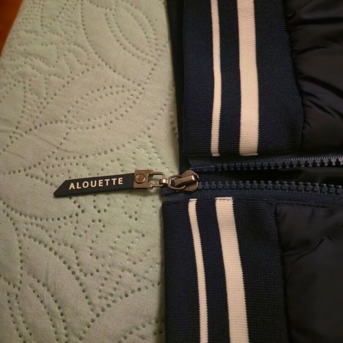 Alouette sleeveless kids vest like new, size 164, blue and yellow