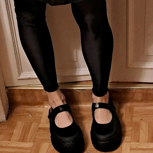 Maison Martin Margiela black ballet flats new, size 38