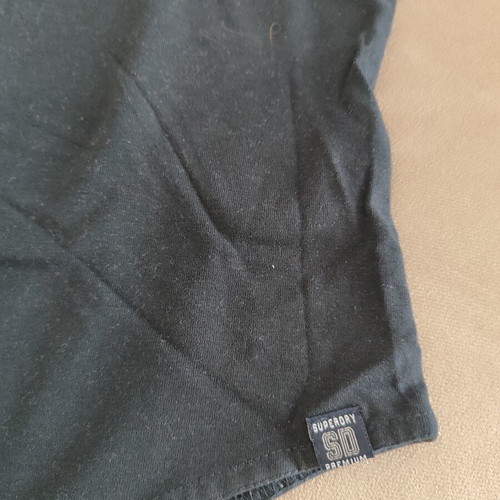 Superdry bodysuit, black, size S