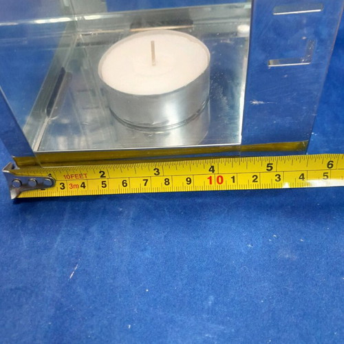 Metal stainless lantern for tealight new 14×23