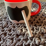 Mug with writable surface new with chalk