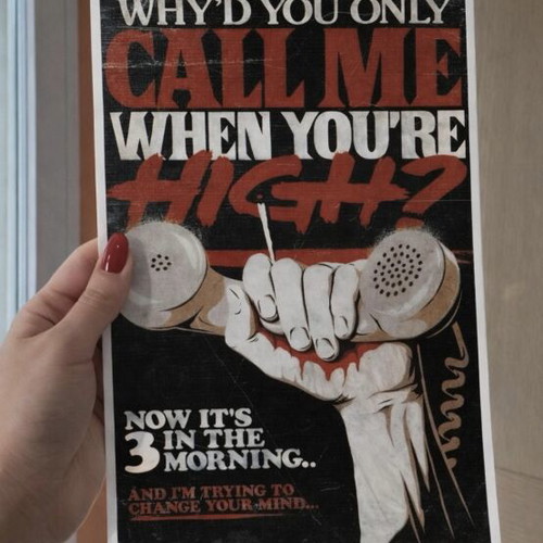 Arctic Monkeys poster A4 on hard shiny paper new