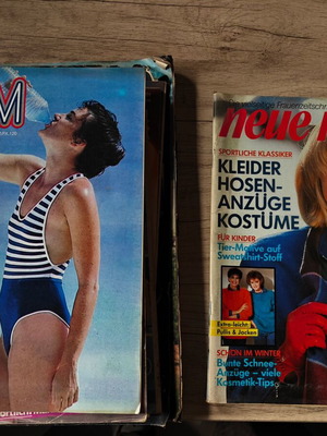 Lifestyle and fashion magazines used, pack of 9