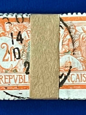 French stamps Type Mouchon 2F like new, pack of about 30