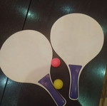 Rackets like new with 2 balls