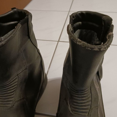 Dainese motorcycle boots, black, size 42