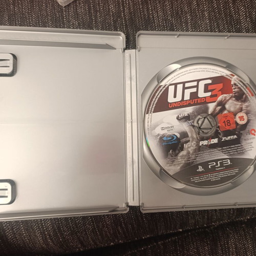 PS3 UFC 3 game without cover