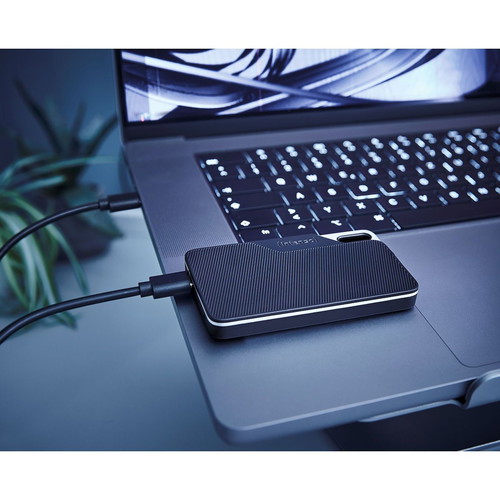 Intenso TX100 USB-A 3.2 External SSD 1TB 2.5" Black new