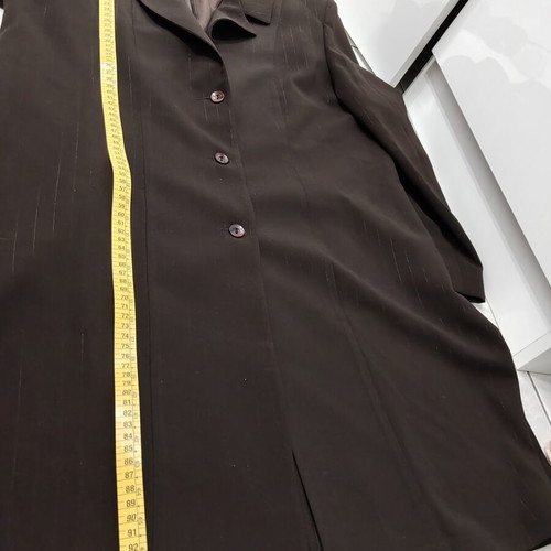 Women's suit set 3 pieces size 48 like new, brown