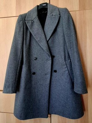 Zara grey coat like new, size S