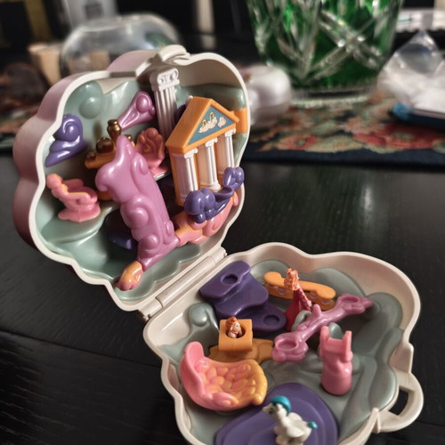 Polly Pocket Disney Hercules 1996 complete set used