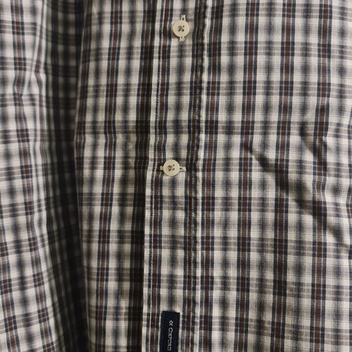Oxford shirt like new, size M, black and brown