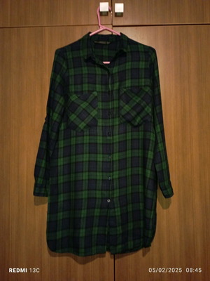 Women's shirt dress used, size M