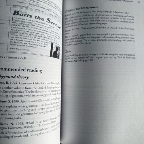 Teaching Young Language Learners book used, Annamaria Pinter, OUP