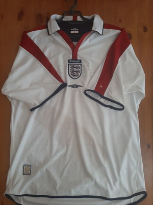 Umbro ENGLAND football 2003/2005 ( διπλης οψης ) official team product (xl)