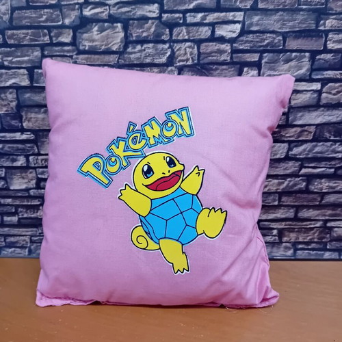 Pokemon pillow with Squirtle design like new