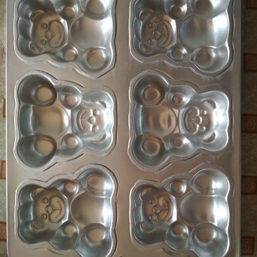 Easter children's cake molds new, set of 3 pieces