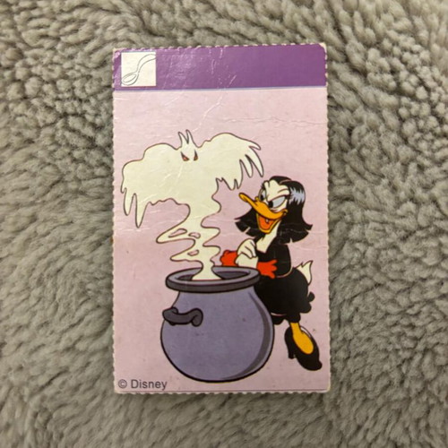 Disney collectible card used vintage from 1990s
