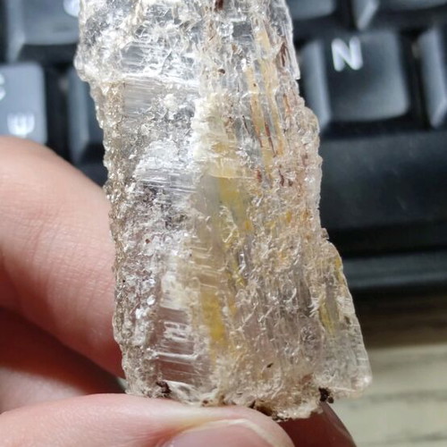 Selenite with limonite from Lavrio set new