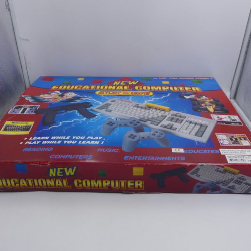 Electronic Kids Retro Console used, educational computer study game