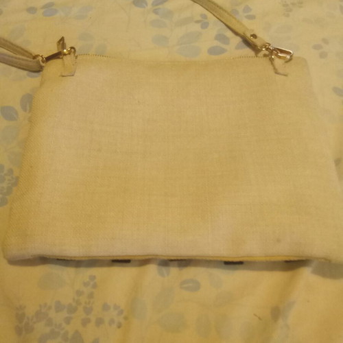 Bag with embroidery summer crossbody like new