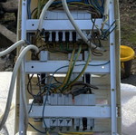 Three-phase professional electrical panel like new