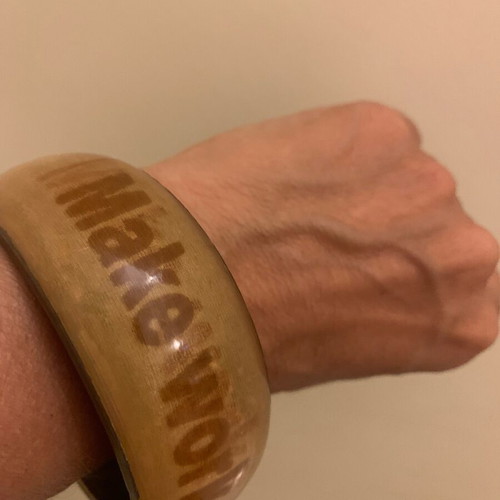 Bracelet like new, worn very little