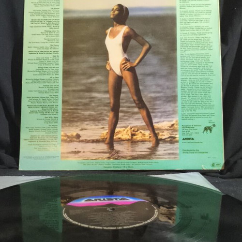 Whitney Houston vinyl record used, good condition