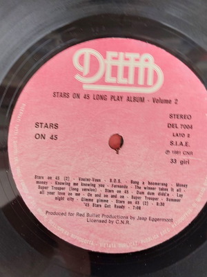 Star On 45 Long Play Album Vol.2 μεταχειρισμένο, pop
